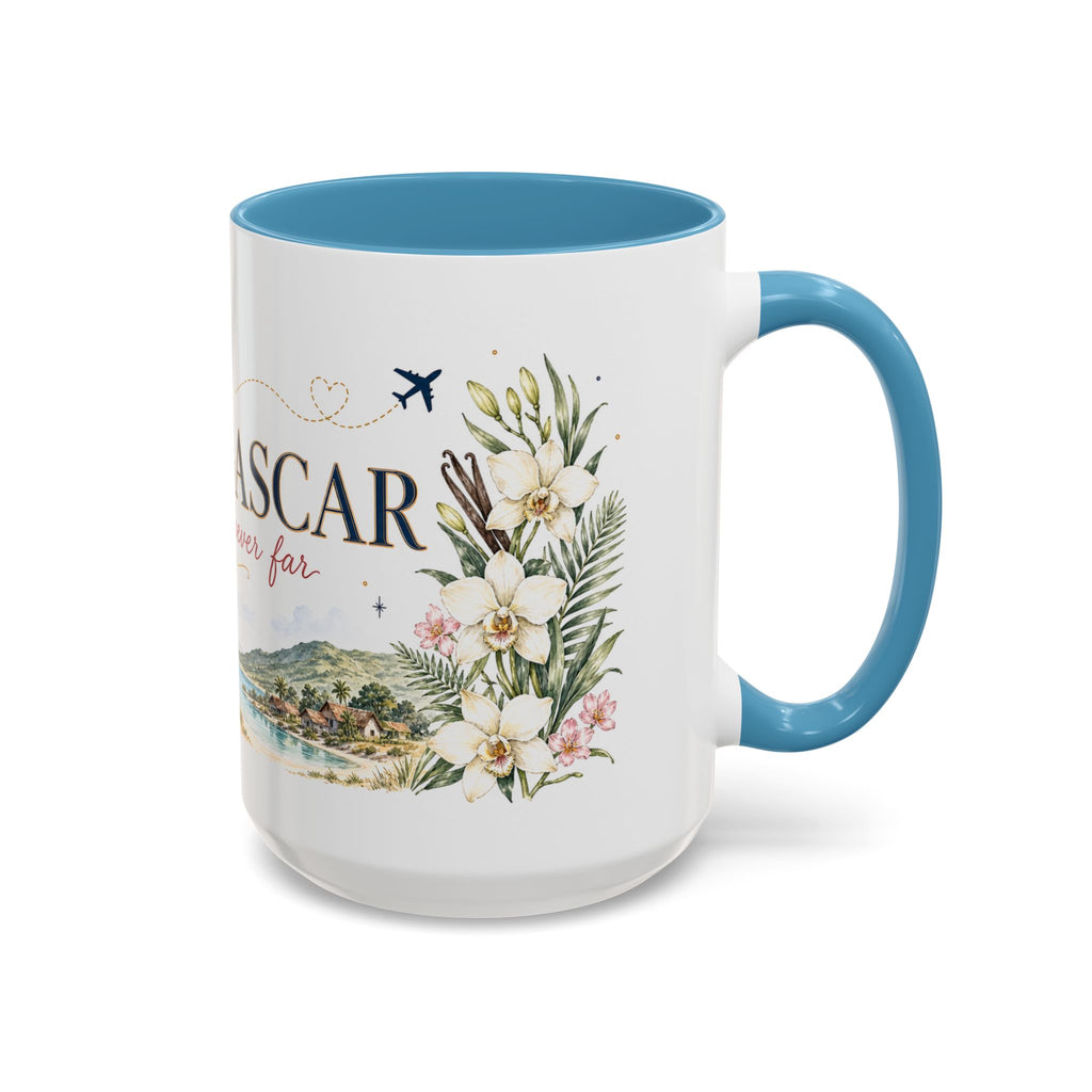 Madagascar Home Country Mug | Moving Away Gift | Long Distance Friendship | 11 oz 15 oz Accent Mug