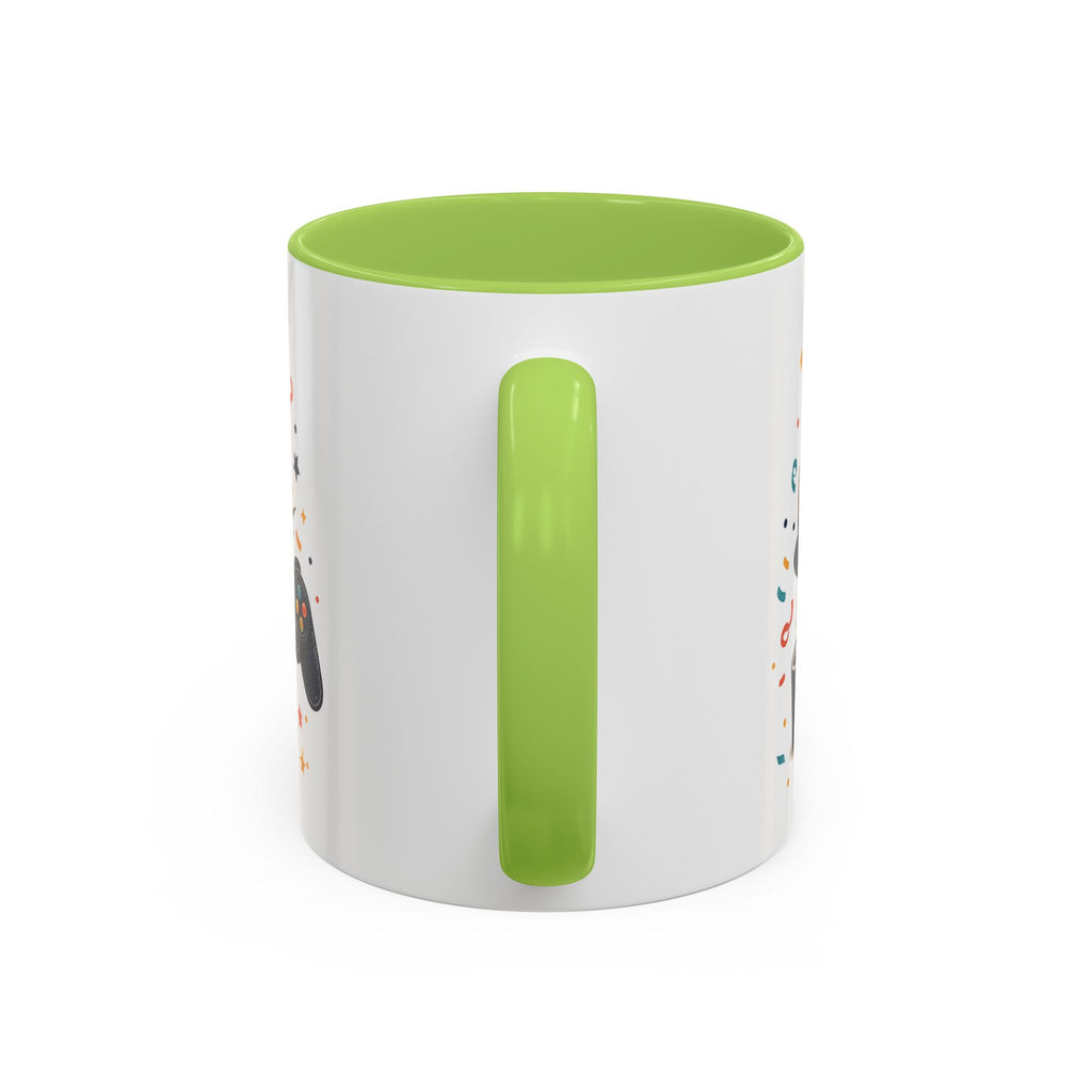 Custom Gamer Birthday Mug | Level Unlocked Name Age Coffee Cup