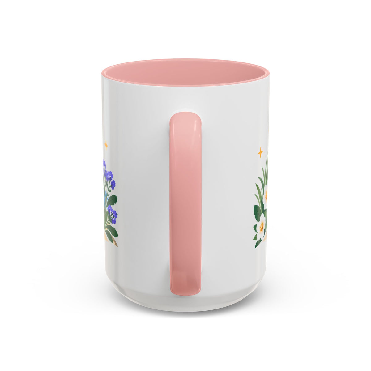Cancer Zodiac Coffee Mug | Crab and Coastal Design | Astrology Birthday Gift | 11 oz 15 oz Ceramic Accent Mug