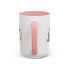 Dubai Coffee Mug | UAE Souvenir Travel Gift | Accent Color Ceramic 11oz 15oz