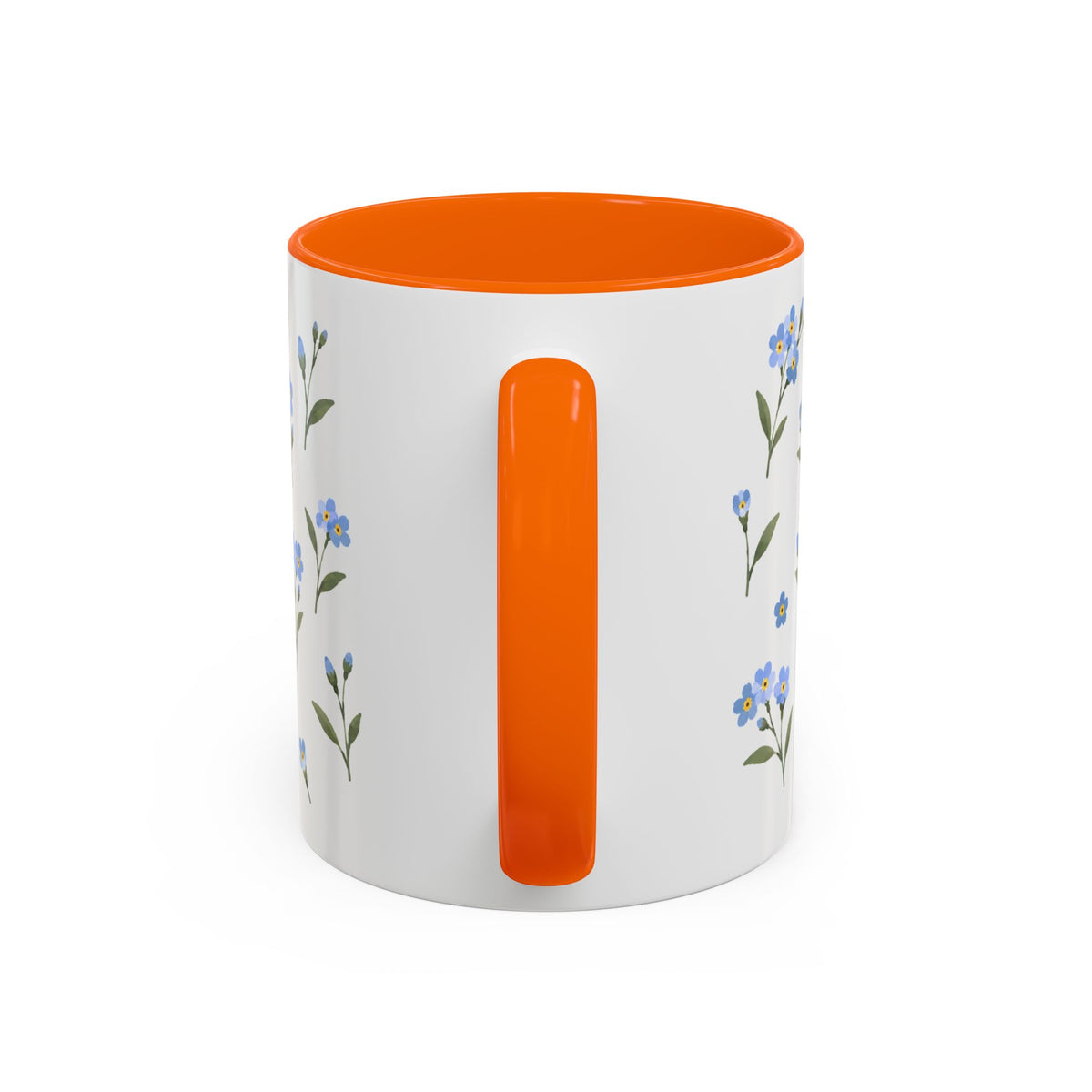 Alaska Forget-me-not Mug, State Flower Floral Coffee Cup, 11oz Botanical Gift