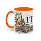 Italy Home Country Mug | Moving Away Gift | Long Distance Friendship | 11 oz 15 oz Accent Mug