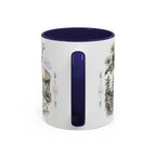 Khuvsgul Lake Mug, Mongolia Travel Souvenir, Bucket List Gift, Accent Ceramic Coffee Mug 11oz 15oz