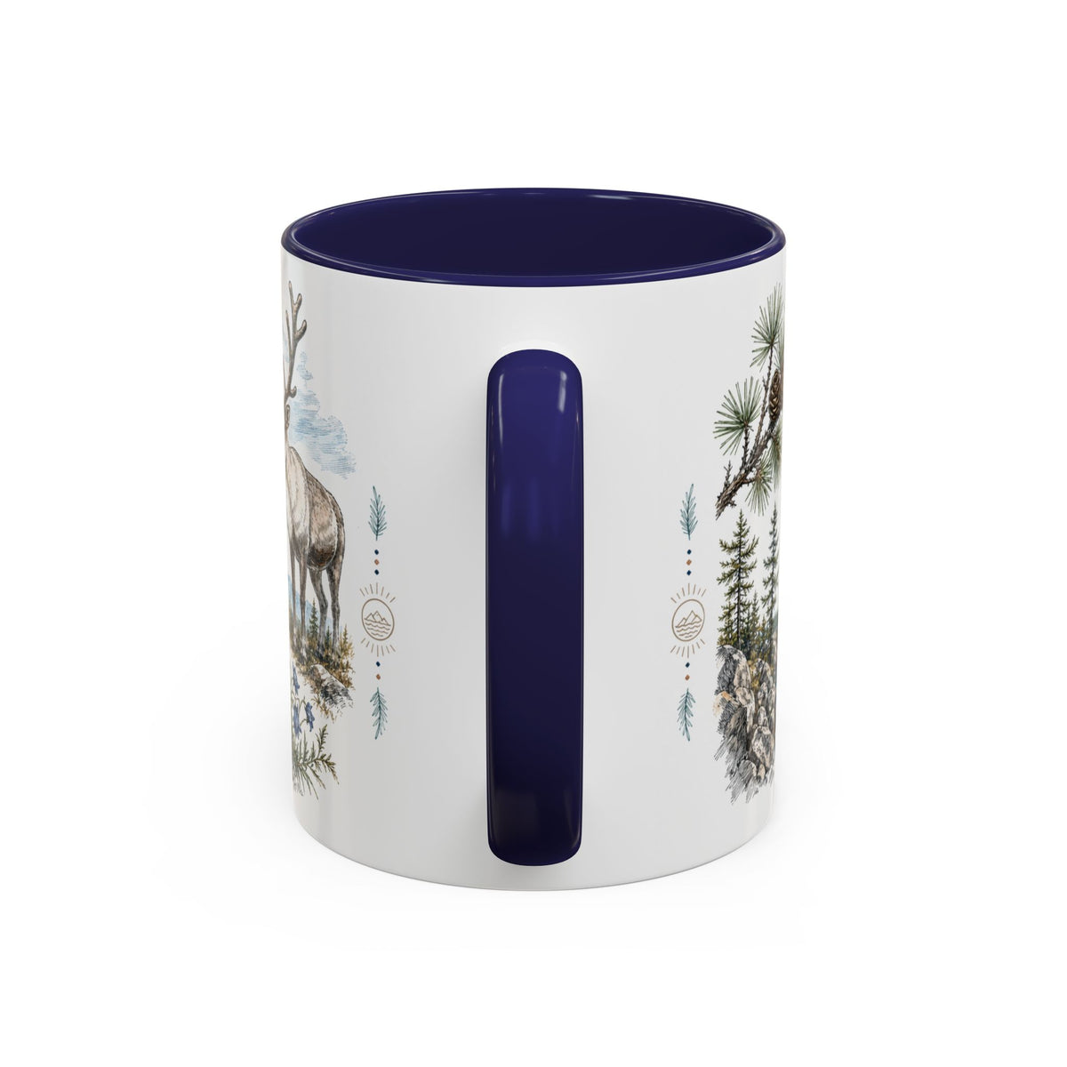 Khuvsgul Lake Mug, Mongolia Travel Souvenir, Bucket List Gift, Accent Ceramic Coffee Mug 11oz 15oz