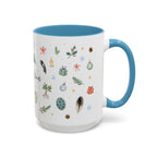 Galapagos Islands Christmas Mug | Watercolor Travel Souvenir | Holiday Gift | Accent Ceramic Coffee Cup 11oz 15oz