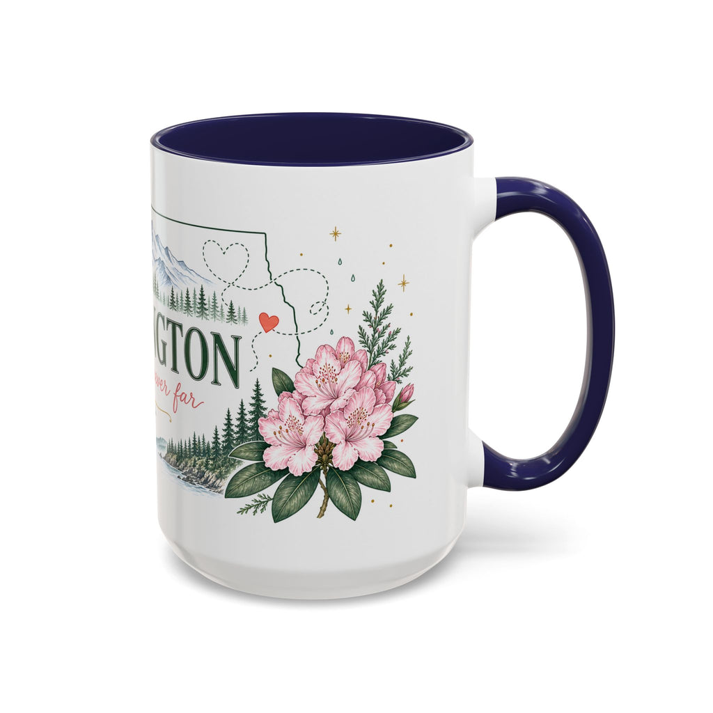 Washington State Map Mug | Moving Away, Homesick, Long Distance Friendship Gift