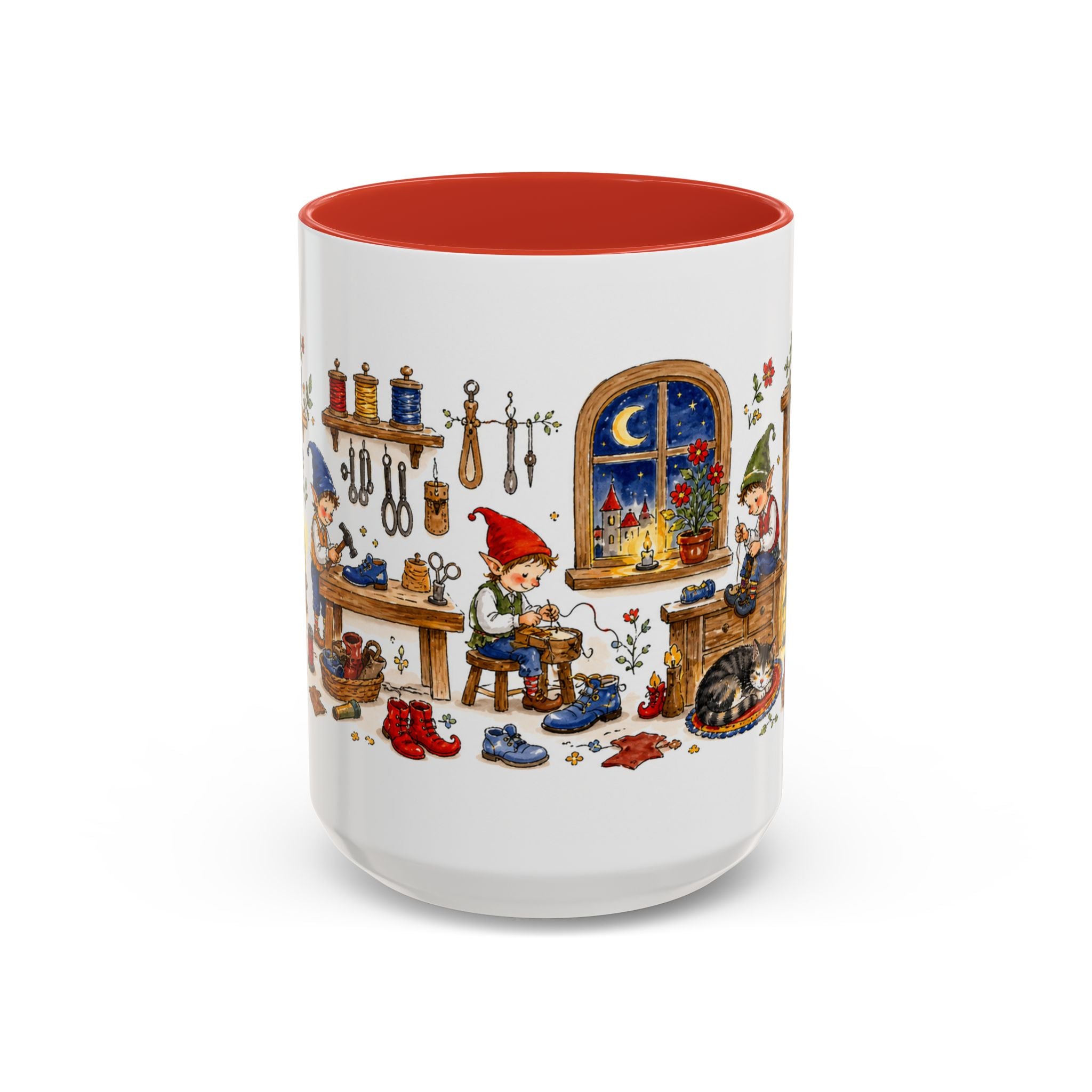 Elves and the Shoemaker Mug | Storybook Accent Coffee Mug | EveryLegend