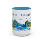 Philippines Coffee Mug | Travel Souvenir Accent Mug | Place Gift Ceramic Cup 11oz 15oz