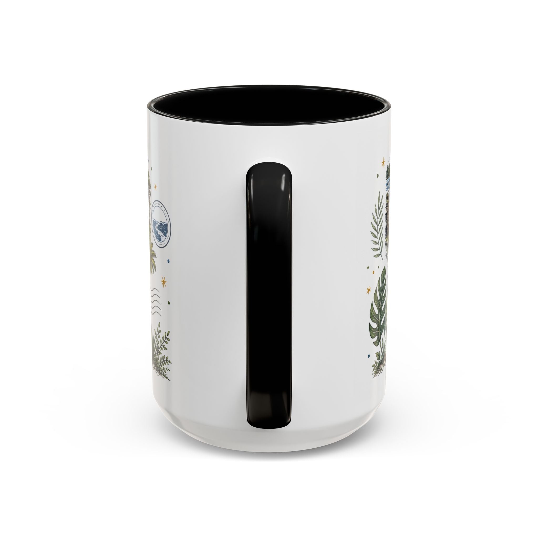 Victoria Falls Coffee Mug | Travel Destination Souvenir Gift | Accent Color Ceramic 11oz 15oz
