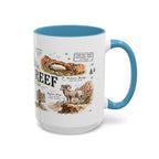 Capitol Reef National Park Coffee Mug | Utah Sandstone Canyon Hiking Gift | Accent Color Ceramic 11oz 15oz