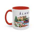 Åland Islands Coffee Mug | Travel Souvenir Accent Mug | Country Gift Ceramic Cup 11oz 15oz