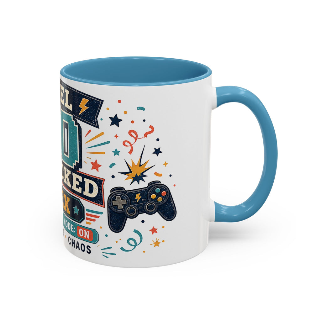 Custom Gamer Birthday Mug | Level Unlocked Name Age Coffee Cup