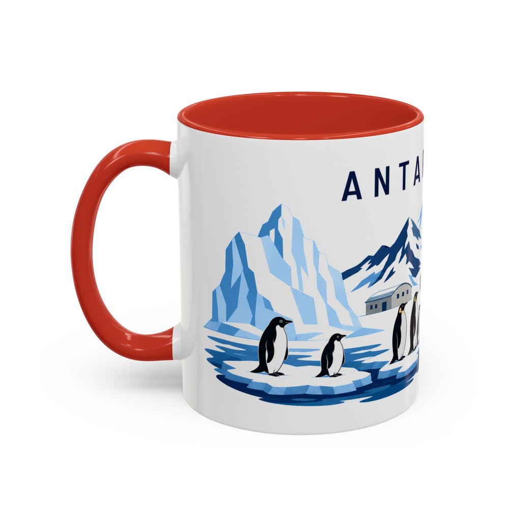 Antarctica Coffee Mug | Travel Souvenir Accent Mug | Country Gift Ceramic Cup 11oz 15oz