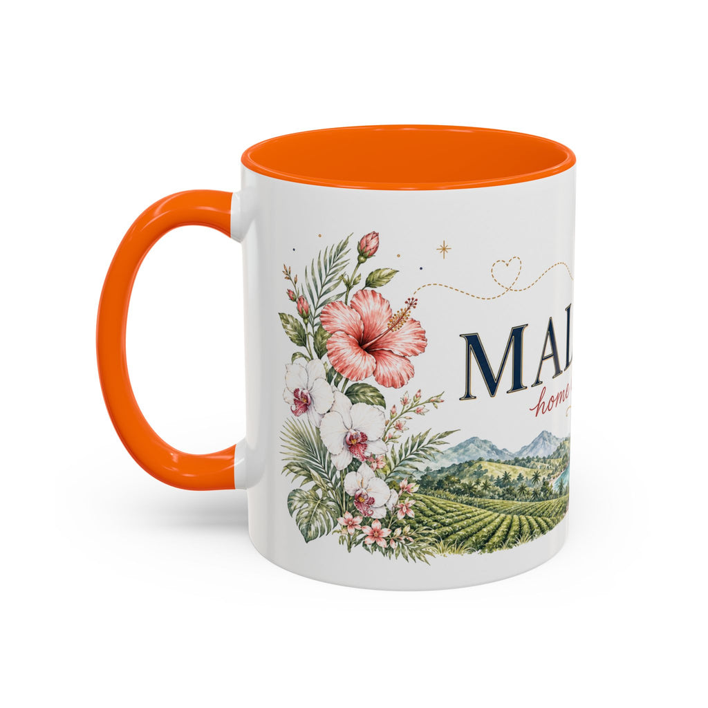 Malaysia Home Country Mug | Moving Away Gift | Long Distance Friendship | 11 oz 15 oz Accent Mug