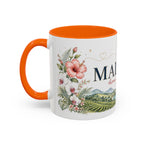 Malaysia Home Country Mug | Moving Away Gift | Long Distance Friendship | 11 oz 15 oz Accent Mug