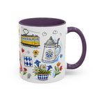Munich Travel Mug | European City Souvenir Accent Coffee Mug | 11oz 15oz Ceramic Cup