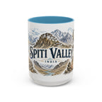 Spiti Valley Mug, India Travel Souvenir, Bucket List Gift, Accent Ceramic Coffee Mug 11oz 15oz