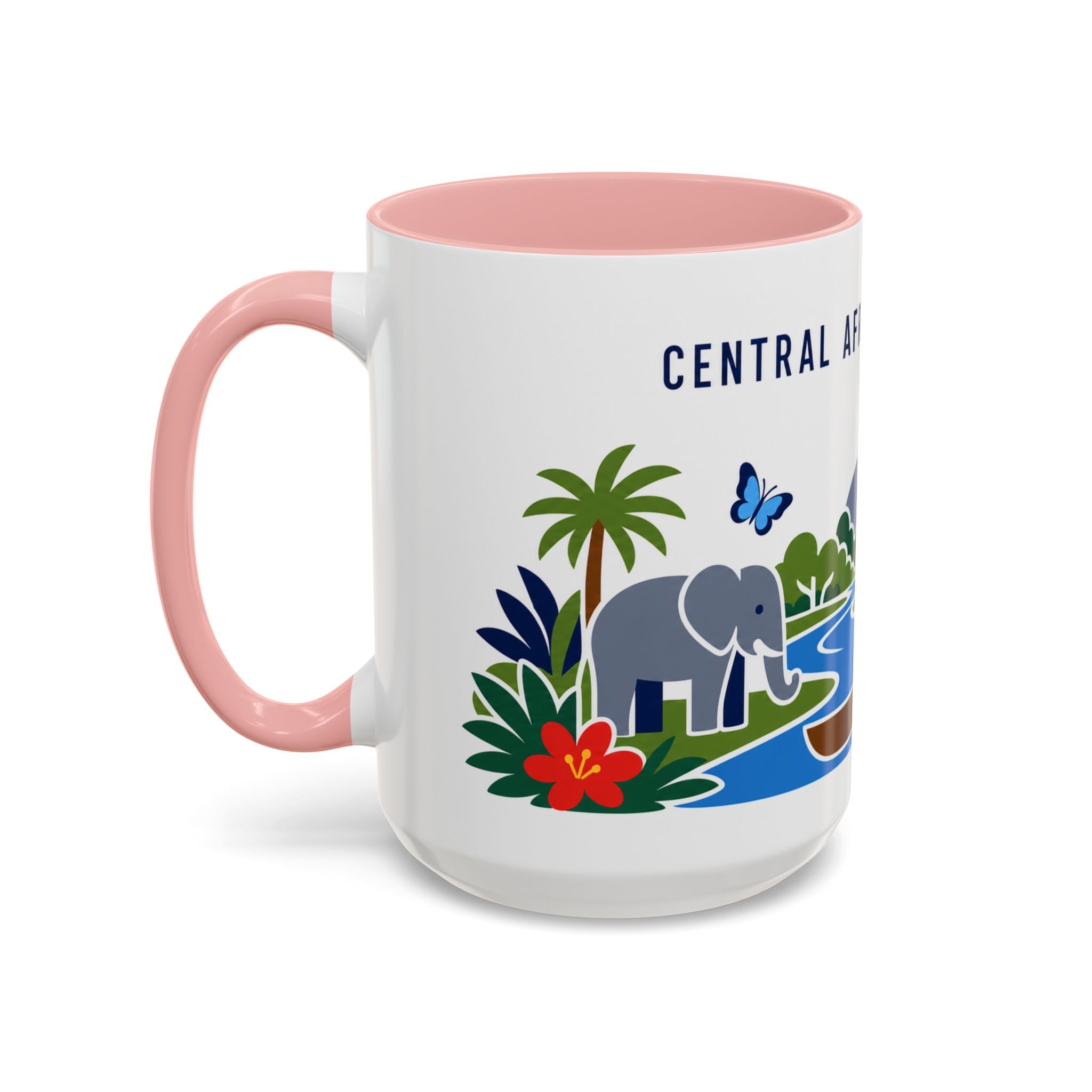 Central African Republic Coffee Mug | Travel Souvenir Accent Mug | Country Gift Ceramic Cup 11oz 15oz