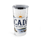 Acadia National Park 20oz Tumbler | Maine Coast Hiking Gift | Insulated Stainless Steel Travel Cup