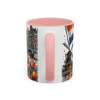 Netherlands Soccer Coffee Mug | World Cup Fan Gift | Accent Color Ceramic 11oz 15oz Match Day Cup
