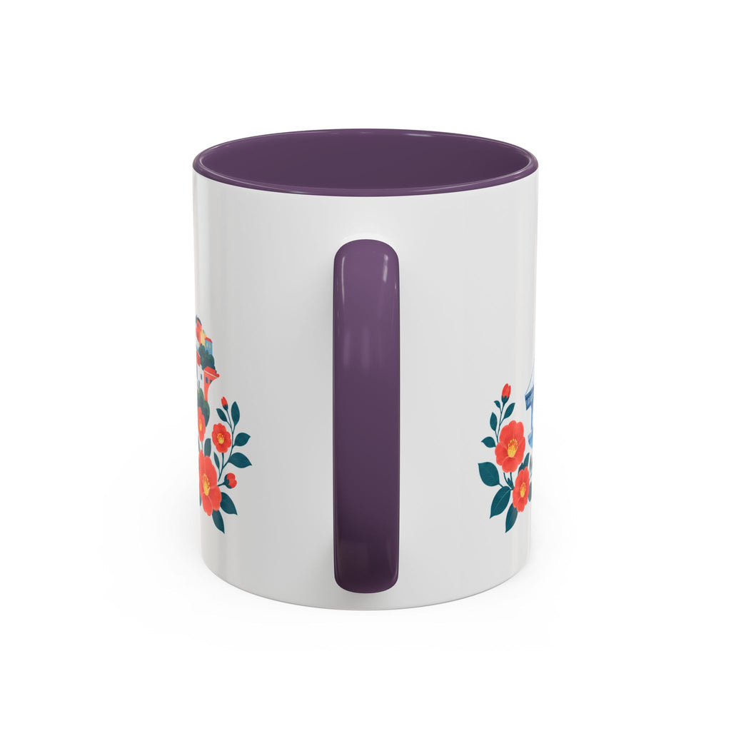 Busan Coffee Mug | South Korea Travel Souvenir | Porcelain Decal City Gift | 11oz 15oz Accent Mug