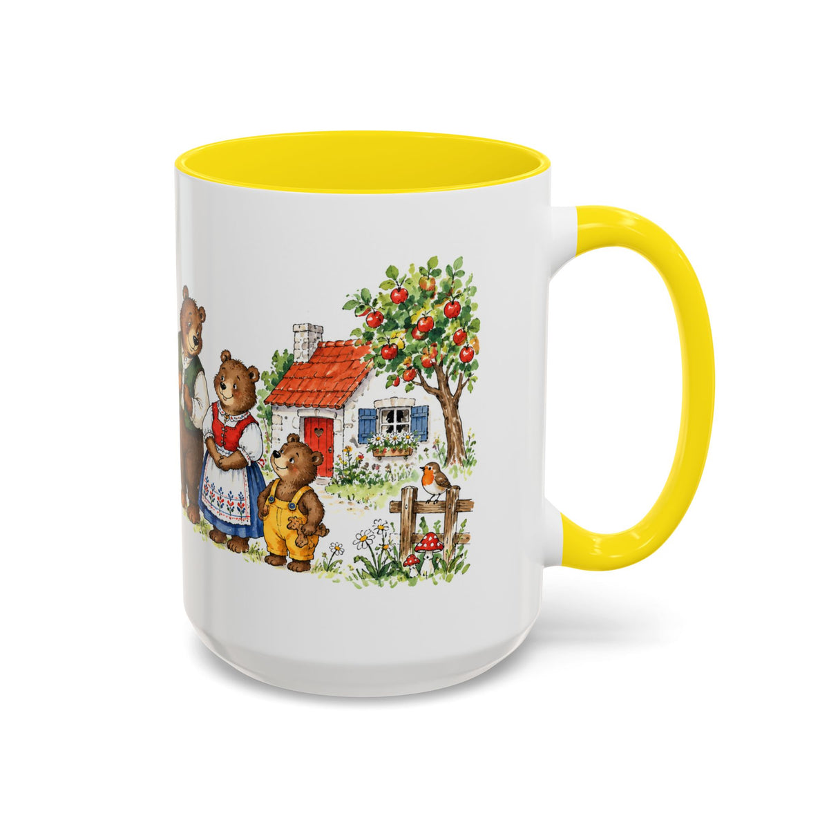 Goldilocks and the Three Bears Mug | Storybook Fairy Tale Accent Coffee Mug | EveryLegend