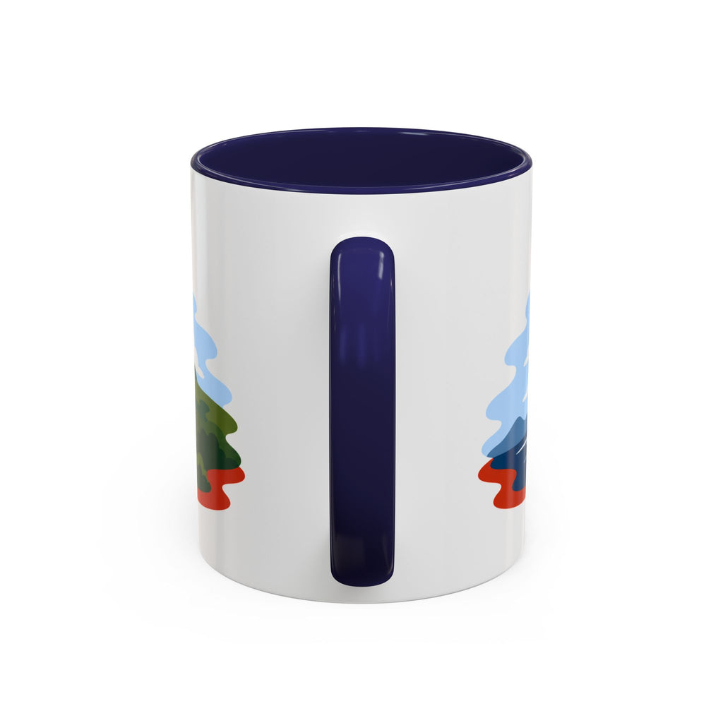 Faroe Islands Coffee Mug | Travel Destination Souvenir Gift | Accent Color Ceramic 11oz 15oz