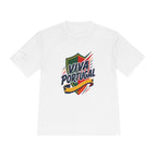 Portugal Soccer T Shirt, Viva Portugal Tee, World Football Fan Shirt, Moisture Wicking Sport Tee