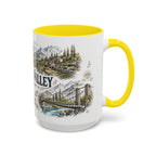 Hunza Valley Mug, Pakistan Travel Souvenir, Bucket List Gift, Accent Ceramic Coffee Mug 11oz 15oz