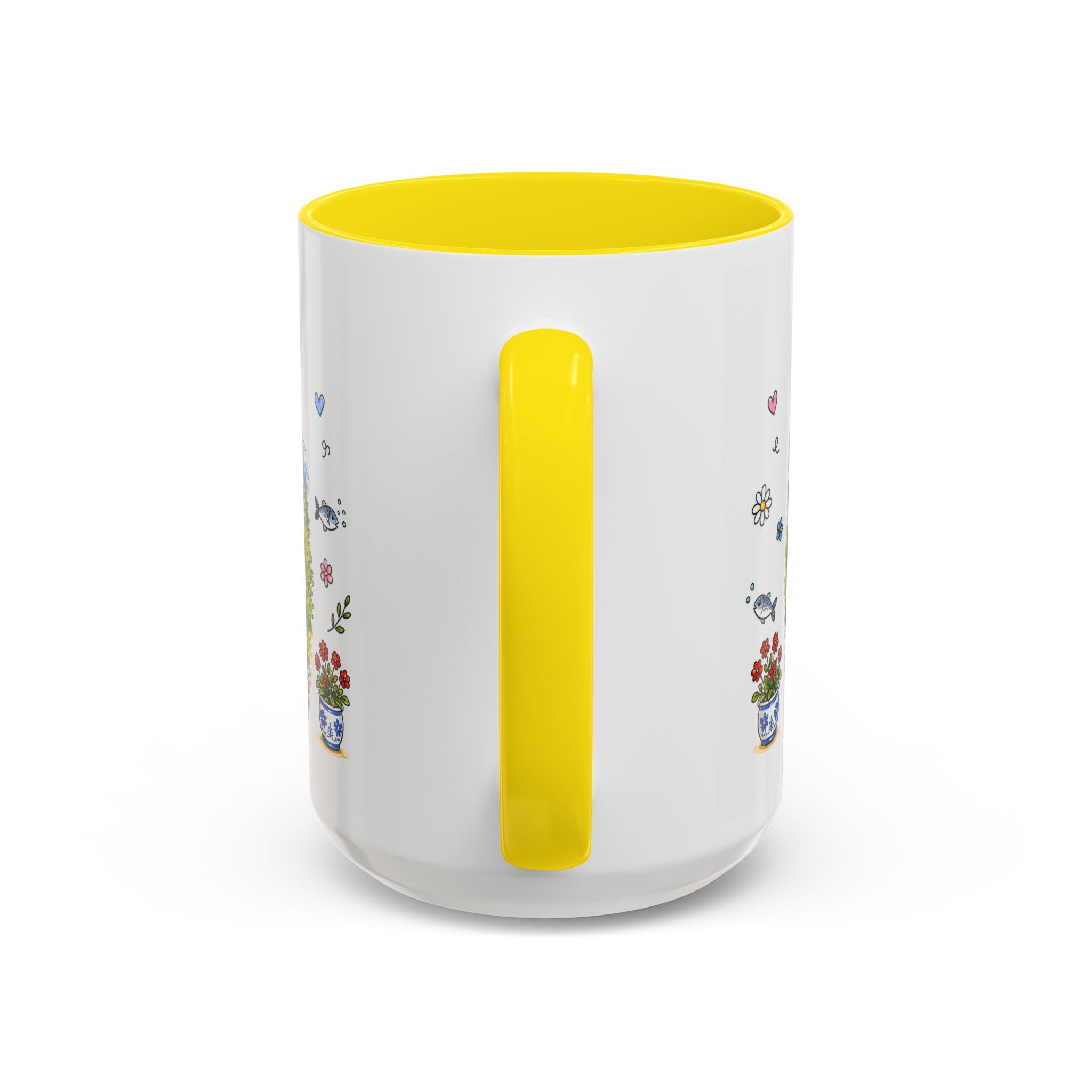 Reine Illustrated Travel Mug | Norway Souvenir Accent Coffee Mug | 11oz 15oz Ceramic Cup