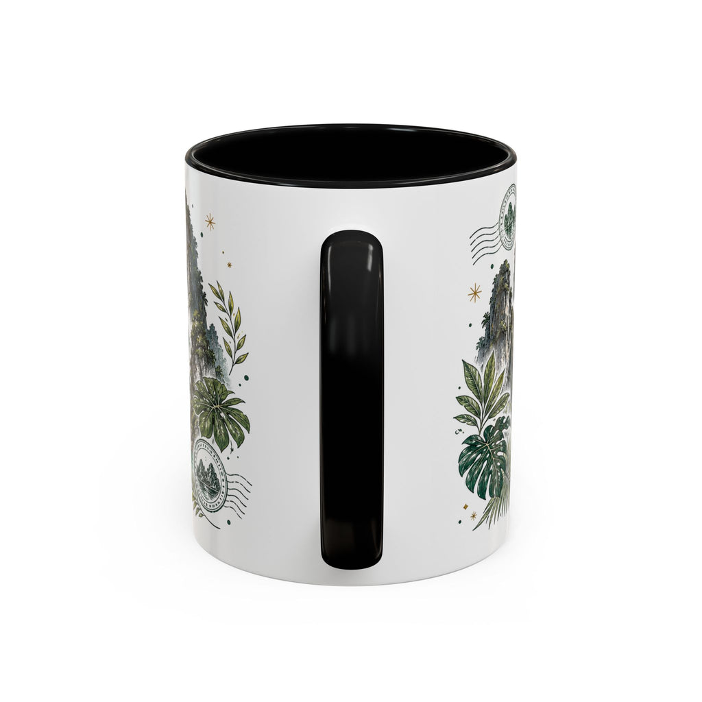Ha Long Bay Coffee Mug | Travel Destination Souvenir Gift | Accent Color Ceramic 11oz 15oz