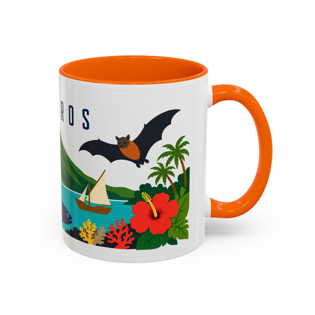Comoros Coffee Mug | Travel Souvenir Accent Mug | Country Gift Ceramic Cup 11oz 15oz