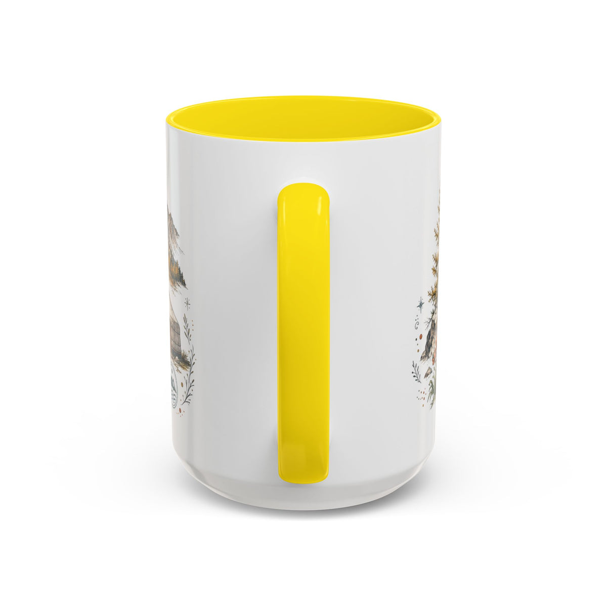 Altai Mountains Mug, Mongolia Travel Souvenir, Bucket List Gift, Accent Ceramic Coffee Mug 11oz 15oz