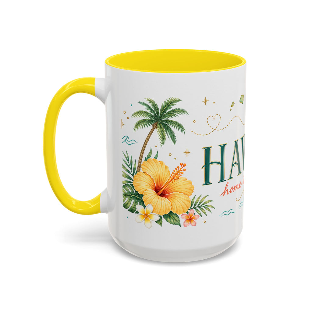 Hawaii State Map Mug | Moving Away Gift | Long Distance Friendship Coffee Cup