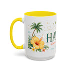 Hawaii State Map Mug | Moving Away Gift | Long Distance Friendship Coffee Cup