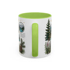 Banff Lake Louise Coffee Mug | Travel Destination Souvenir Gift | Accent Color Ceramic 11oz 15oz
