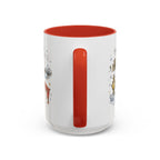 Moscow Coffee Mug | Russia Souvenir Travel Gift | Accent Color Ceramic 11oz 15oz