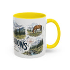 Fairy Meadows Mug, Pakistan Travel Souvenir, Bucket List Gift, Accent Ceramic Coffee Mug 11oz 15oz