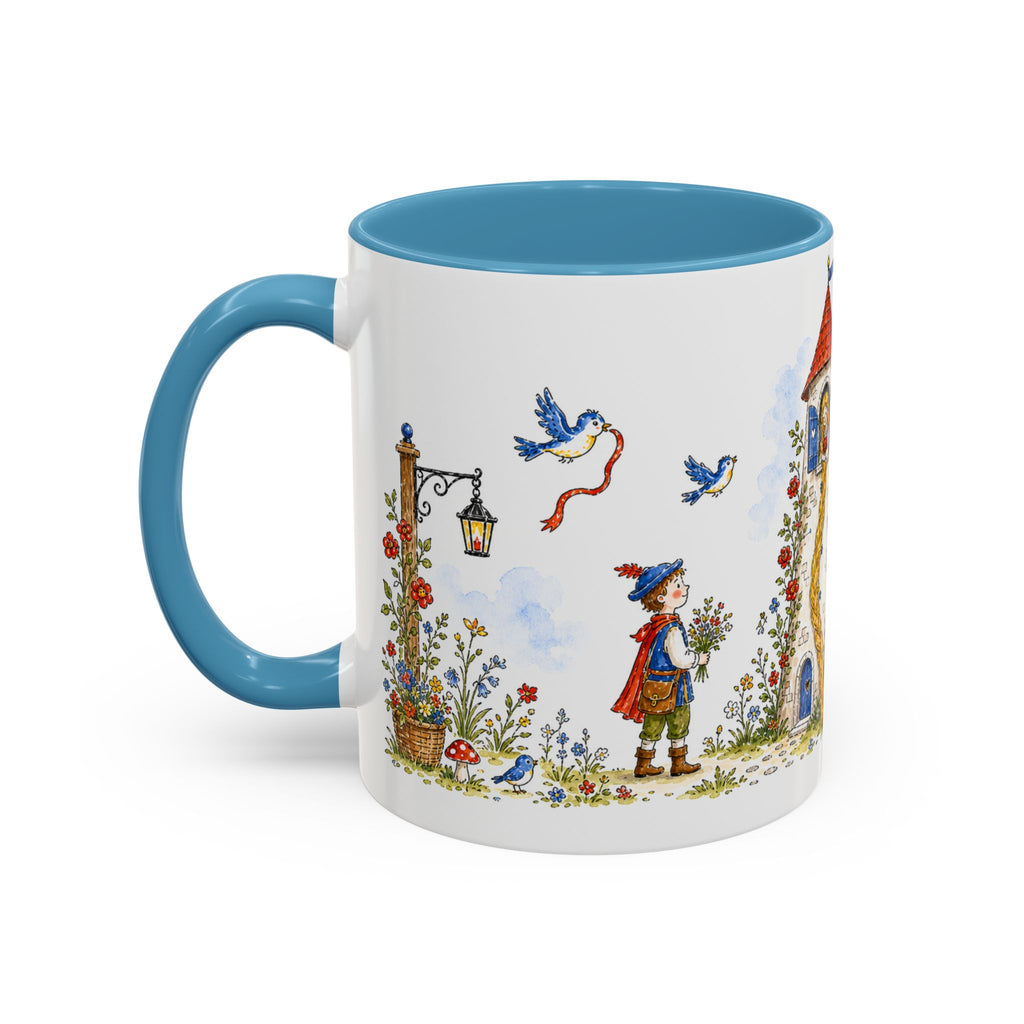 Rapunzel Mug | Tower Storybook Fairy Tale Accent Coffee Mug | EveryLegend