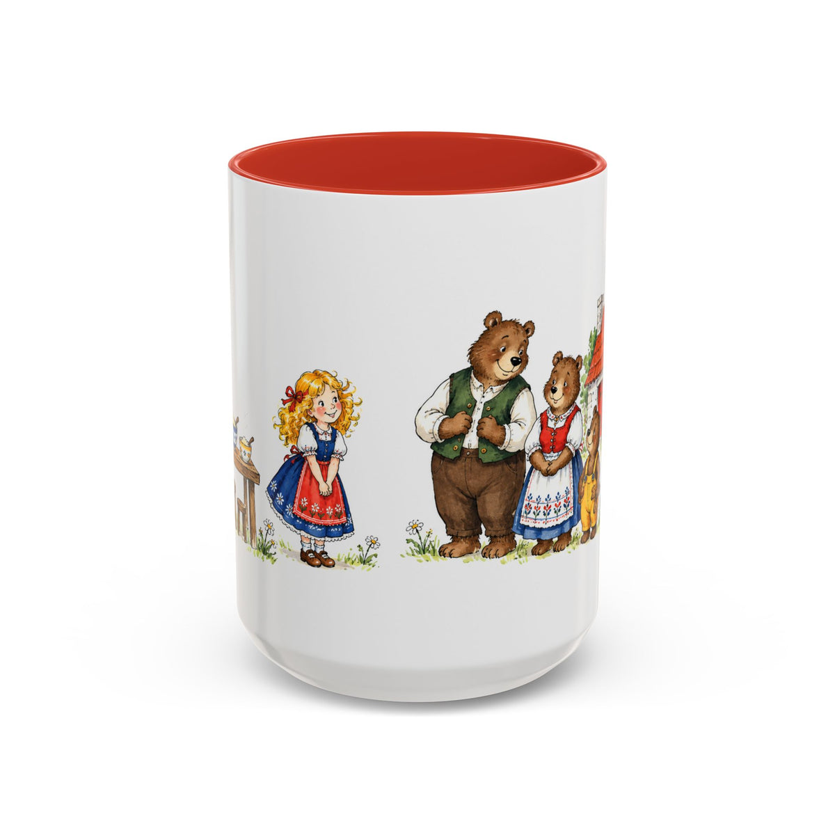 Goldilocks and the Three Bears Mug | Storybook Fairy Tale Accent Coffee Mug | EveryLegend