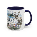 Khuvsgul Lake Mug, Mongolia Travel Souvenir, Bucket List Gift, Accent Ceramic Coffee Mug 11oz 15oz