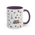 San Francisco Christmas Mug | Watercolor City Souvenir | Ceramic Coffee Cup