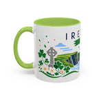 Ireland Coffee Mug | Travel Souvenir Accent Mug | Country Gift Ceramic Cup 11oz 15oz