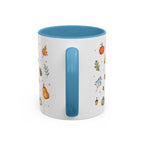 Thanksgiving Baking Mug | Watercolor Autumn Gift | Pumpkin Pie Accent Coffee Cup 11oz 15oz
