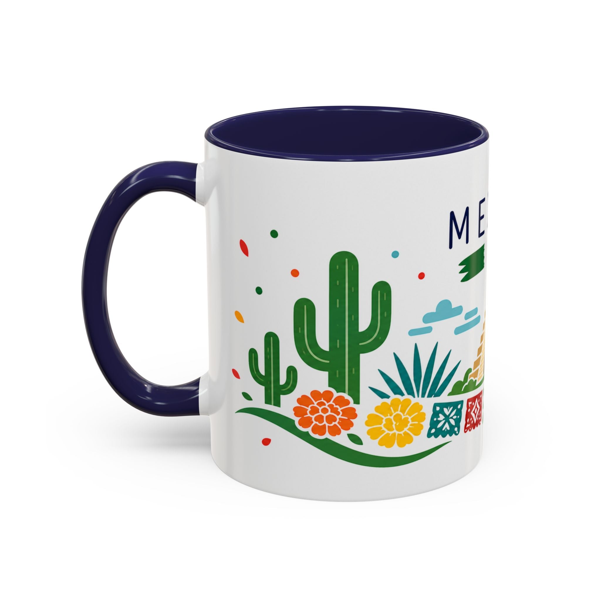 Mexico Coffee Mug | Travel Souvenir Accent Mug | Country Gift Ceramic Cup 11oz 15oz