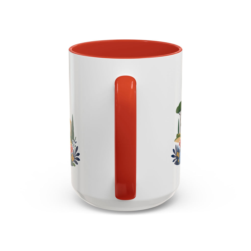 Rome Coffee Mug | Italy Travel Souvenir | Porcelain Decal City Gift | 11oz 15oz Accent Mug
