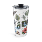 American Samoa National Park 20oz Tumbler | Pacific Island Rainforest Reef Gift | Insulated Stainless Steel Travel Cup