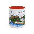 Sri Lanka Coffee Mug | Travel Souvenir Accent Mug | Place Gift Ceramic Cup 11oz 15oz
