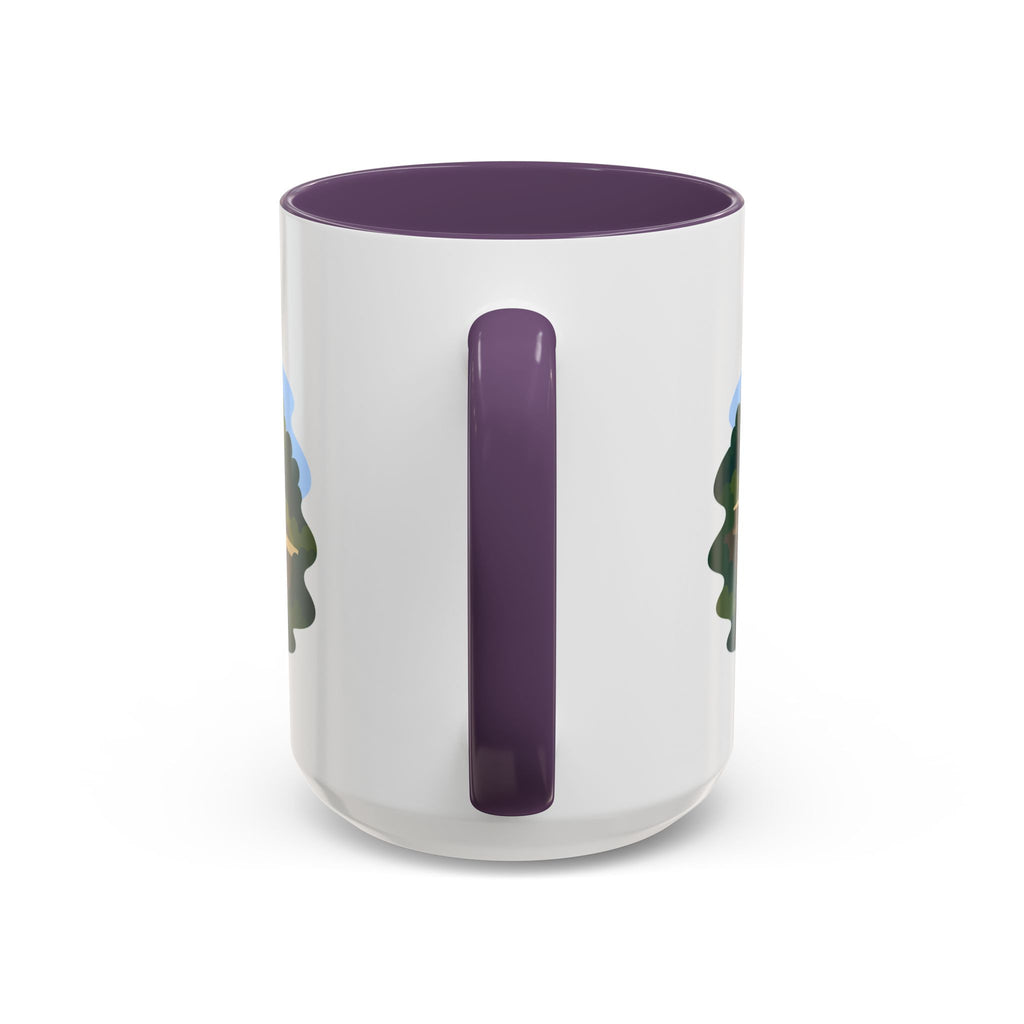 Mammoth Cave National Park Coffee Mug | Solid Color Block Park Souvenir | 11oz 15oz Accent Mug