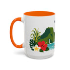 Mauritius Coffee Mug | Travel Souvenir Accent Mug | Country Gift Ceramic Cup 11oz 15oz